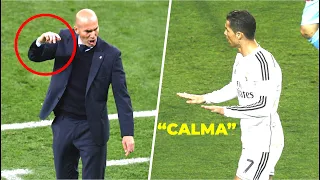 Reaksi Epik Zinedine Zidane Saat Merayakan Gol Ronaldo