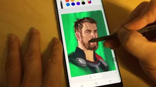 Thor: Ragnarok Painting Demo- Andy Park