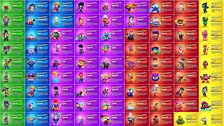 All 78 Brawlers Unlock Animation 4K Melodie Angelo | Brawlstars™