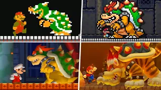 Evolution of Castle Levels in 2D Super Mario Games (1985 - 2021)