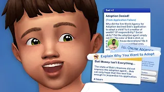 The Sims 4 REALISTIC Adoption & Surrogacy Options 🏡 (Mod)
