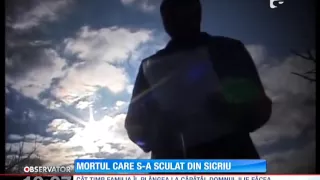 S-a trezit din sicriu în timp ce familia se pregătea să-l înmormânteze