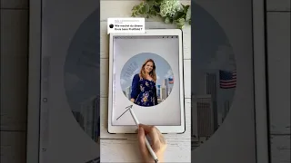 Kreis Tutorial🤍 #creative #ipad #procreate #profilbilder