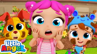 Princess Jill Can Get Messy Too! | Jill's Playtime | Little Angel Kids Songs & Nursery Rhymes