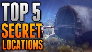 GTA 5 Online - Top 5 SECRET LOCATIONS on GTA 5 Online (GTA 5 Hiding Spots)