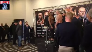 DANIEL ‘DYNAMITE’ DUBOIS VS DL JONES - OFFICIAL WEIGH-IN