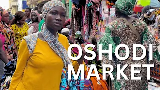 [4k] OSHODI MARKETS: Walking Through One of Lagos Largest and Most Vibrant Markets