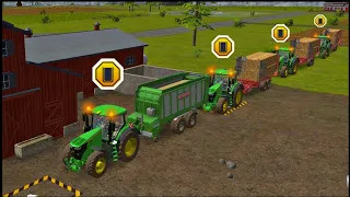 Farming Simulator 16 How To Make Cow Fertilizer ? Fs 16 Collect Straw & Make Straw Bales ! #fs16