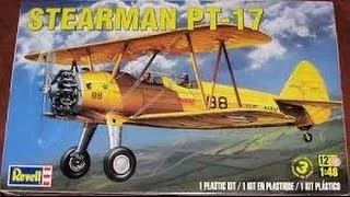 Stearman PT-17 In Box Review - Revell 1/48 - Review #1
