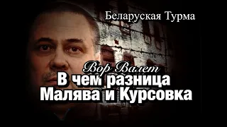 Вор в Законе Валера Валет - в чем разница Курсовки и Малявы