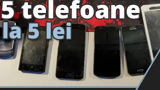 Am luat 5 telefoane si o tableta din targ