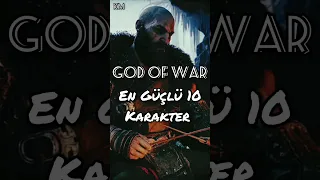 God Of War En Güçlü 10 Karakter #godofwar  #kratos #godofwarragnarok