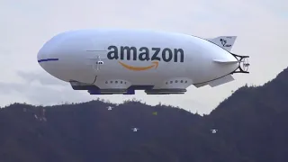 Amazon Blimp Video with Fallout 4 Prydwen Arrival Audio