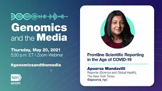 Frontline Scientific Reporting in the Age of COVID-19 - Apoorva Mandivalli