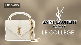 UNBOXING YSL BAG - COLLEGE BAG FROM SAINT LAURENT