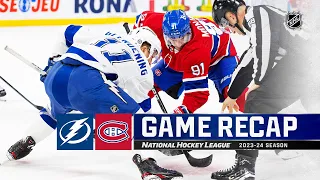 Lightning @ Canadiens 11/7 | NHL Highlights 2023