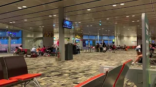 新加坡航空 Singapore Airlines SQ868 Boarding announcement at Changi Airport 2️⃣