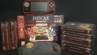 Evercade Black Edition LIVE Unboxing Plus Gameplay