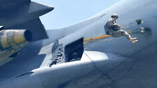 How US Paratroopers Jump Behind Massive Jet Engine With No Fear | Documentary