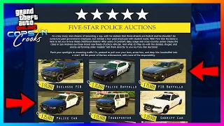 Buying Cop Cars & Police Vehicles In GTA 5 Online....Found In The Los Santos Summer Special Update!