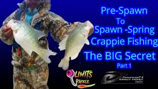 Crappie Fishing During The Spawn | Spring Crappie Fishing Secrets | The Work | Part 1