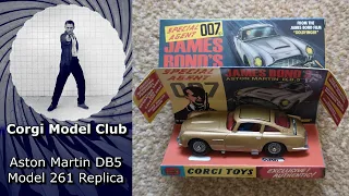 Aston Martin DB5 Model 261 Replica - Corgi Model Club