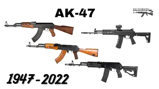 Evolution Of AK-47 (1947-2022)