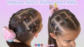 Learn a Super Easy #Hairstyle for Girls in 5 Minutes with Hair Bands!