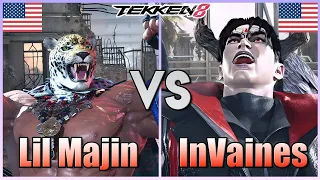 Tekken 8  ▰  Lil Majin (#1 King) Vs InVaines (Devil Jin) ▰ Player Matches!