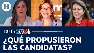 Debate Morelos: Encontronazos y acusaciones entre candidatas a la gubernatura, así fue el encuentro