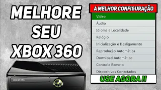 EXPLICANDO TODAS CONFIGURAÇÕES DO XBOX 360 - GUIA COMPLETO PARA DEIXAR SEU XBOX 1000% MELHOR 😲😲😲