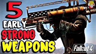 Don't miss these 5 STRONG weapons early | Fallout 4 Next-Gen update