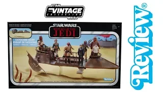 Star Wars The Vintage Collection Tatooine Skiff Unboxing and Review