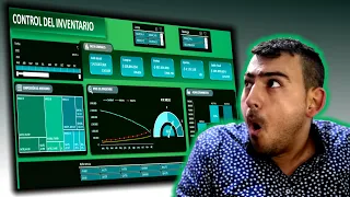 😲📊 Cómo HACER un DASHBOARD de INVENTARIOS en Excel // Construir un Informe de Inventarios