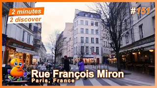 2 minutes 2 discover 151: Rue François Miron, Paris, France