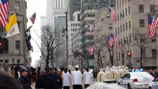 Cardinal Egan Funeral Procession