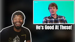 AMERICAN REACTS TO Did James Acaster spend a night in a bush? - Would I Lie to You?