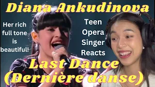 Teen Opera Singer Reacts To Diana Ankudinova - Last Dance (Dernière danse)