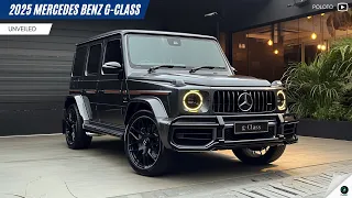 New 2025 Mercedes Benz G-Class Unveiled - cutting-edge technology and improved performance!