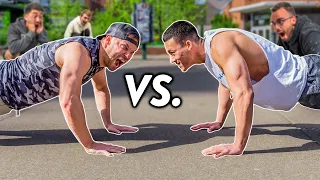 Beat Me at Push-Ups, Win $100 vs. College Students