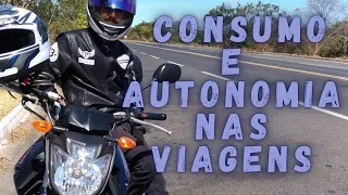 Consumo e autonomia da fazer 250 nas viagens