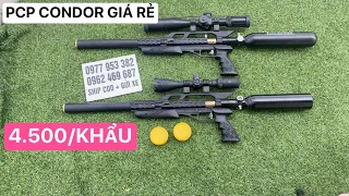 MẪU PCP CONDOR GIÁ RẺ-GIÁ HỌC SINH Gửi Xe nguyên khẩu chỉ việc Bắn