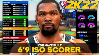 NBA 2K22 BEST ISO BUILD - RARE SHOOTING GUARD BUILD - DEMIGOD SHOOTING GUARD BUILD 2K22 CURRENT GEN