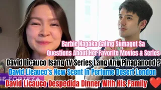 Barbie Forteza Magaling Sumagot Sa Questions About Her Favorite Movie/ TV Series, David's Despedida