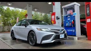 2022 Toyota Camry Hybrid - Fuel Economy MPG Review + Fill Up Costs