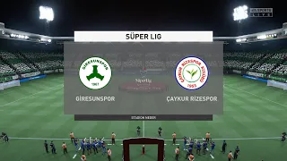 FIFA 22 | Giresunspor vs Çaykur Rizespor - Süper Lig | Gameplay