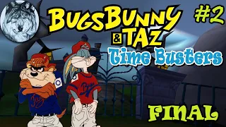 Bugs Bunny and Taz: Time Busters (PS1). Part 2/2. ФИНАЛ. 100%. Игры 00-х. Longplay.