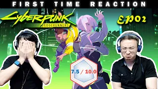 Cyberpunk Edgerunners | EP02 | First Time Reaction