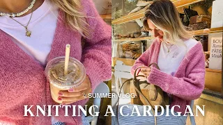 Cottage Vlog: Knitting A Cardi & The Unfortunate Pie Incident