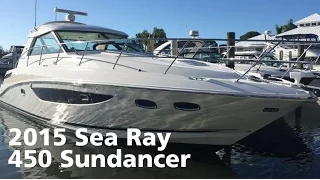 2015 Sea Ray 450 Sundancer Boat For Sale at MarineMax Venice